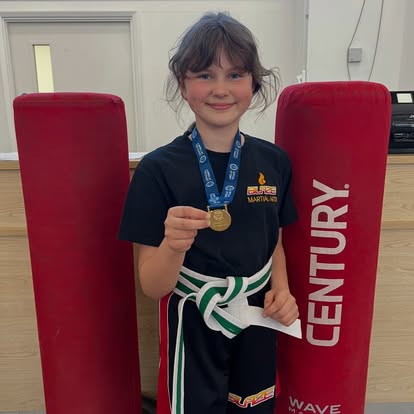 Kids kickboxing class helping children improve confidence, fitness and focus