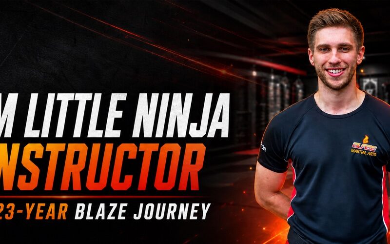 Blaze Martial Arts instructor Ollie Meakin and his 23-year journey from Little Ninja to martial arts instructor